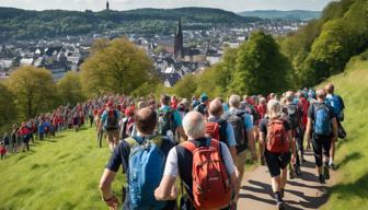 Große Herausforderung beim Mammut-Wandern am Tag der Deutschen Einheit in Marburg