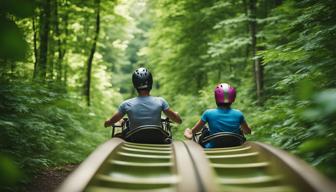 Test der Sommerrodelbahn in Wald-Michelbach: Die längste Fahrt in ganz Hessen